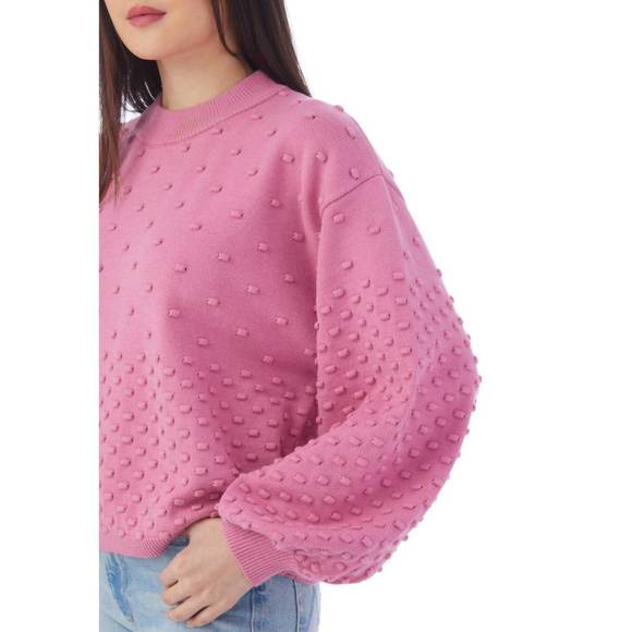 NEW CROSBY BY MOLLIE BURCH miller sweater in ballet slipper - Picture 3 of 4